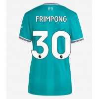 Liverpool Jeremie Frimpong #30 Tretí Ženy futbalový dres 2025-26 Krátky Rukáv
